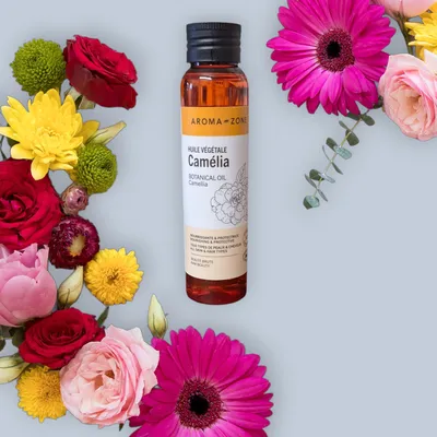 Huile végétale de Camélia Bio Aroma-Zone 